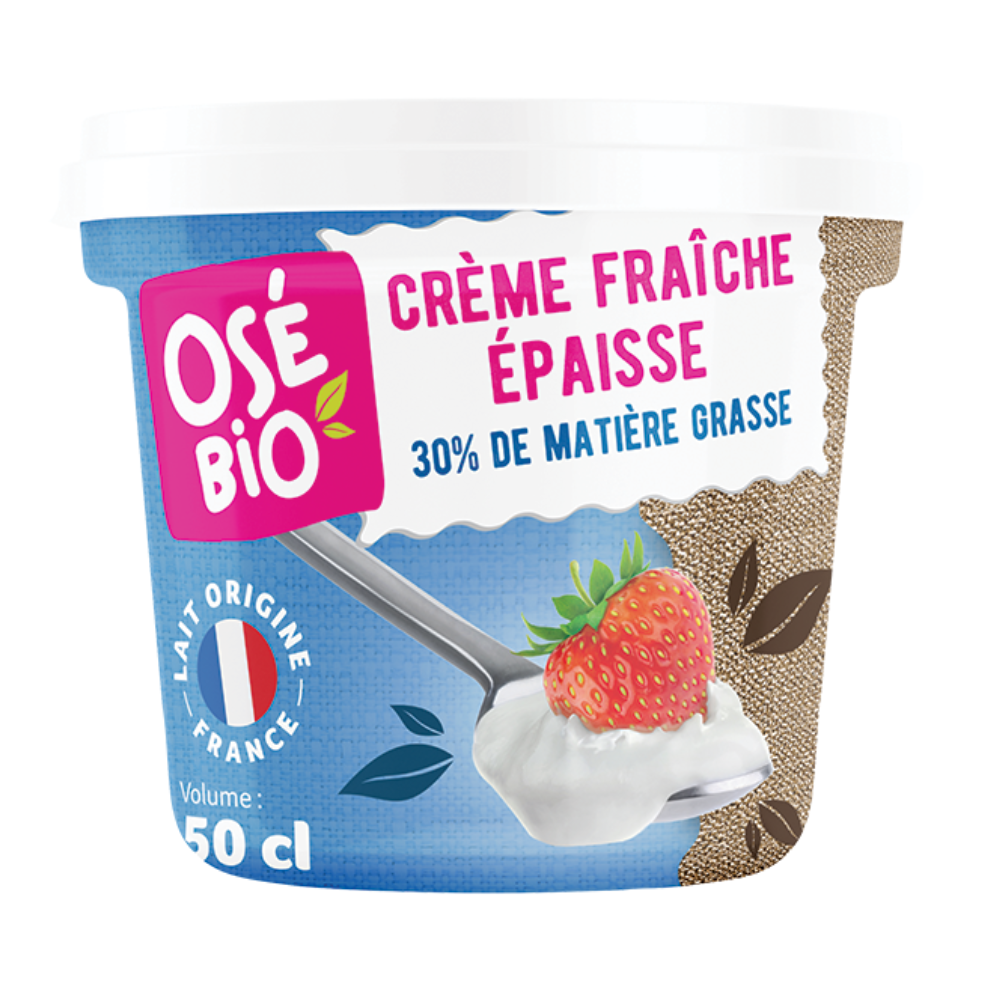 Crème fraîche épaisse bio