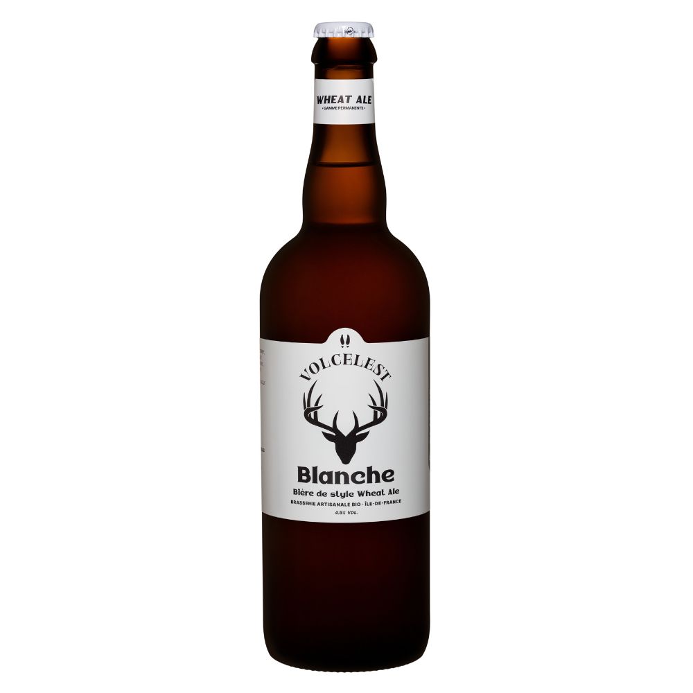 Bière blanche mandarine basilic 4,5° bio