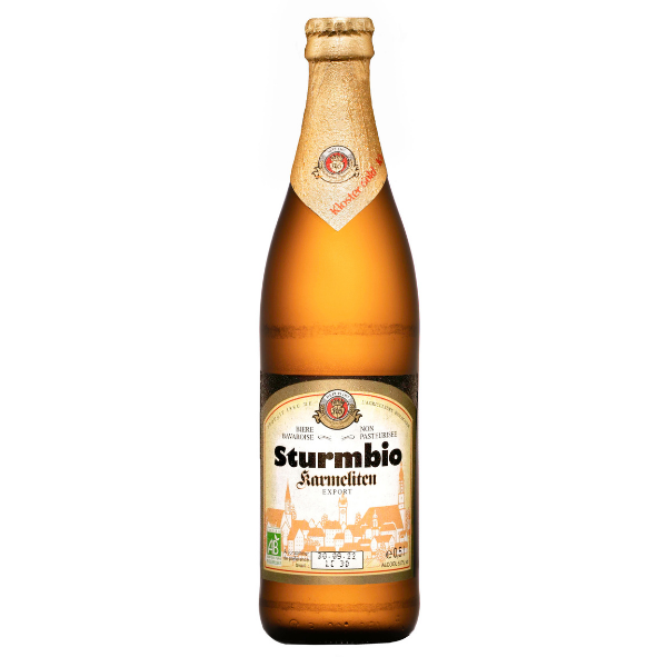 Bière blonde "or du monastère" origine Allemagne 5,2° bio