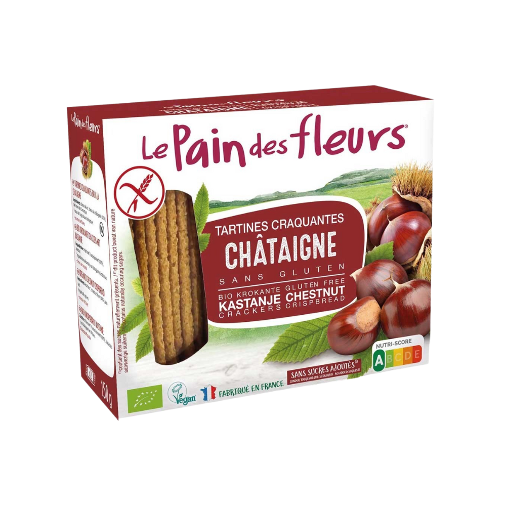 Tartines craquantes à la châtaigne bio - 150g