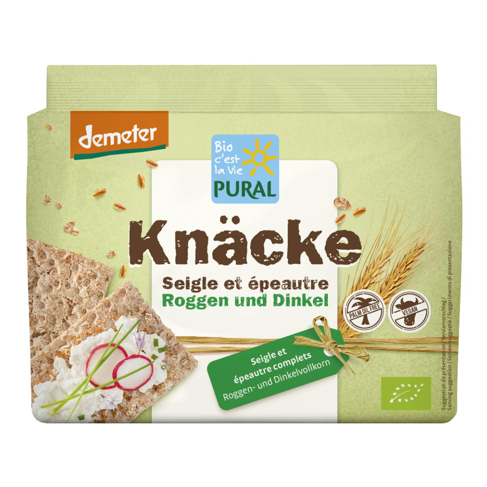Knäcke à l'épeautre Demeter bio
