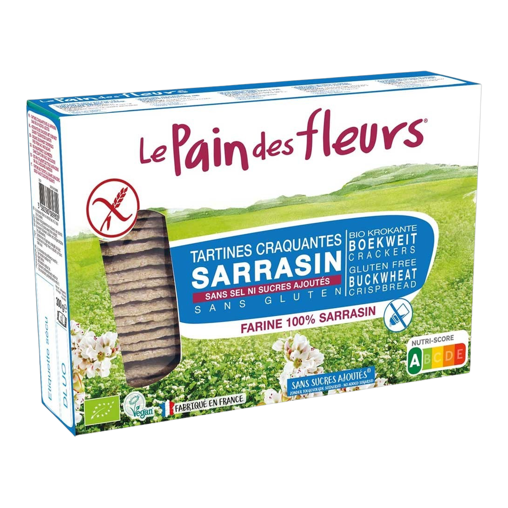Tartines craquantes sarrasin bio sans sel ajouté - 300g