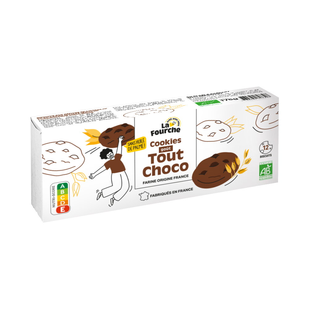 Cookies goût tout choco bio