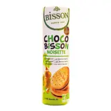 Biscuits fourrés noisettes choco bisson bio