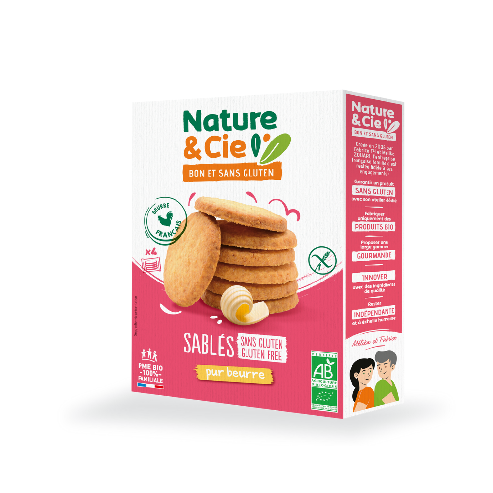 Sablés pur beurre sans gluten bio