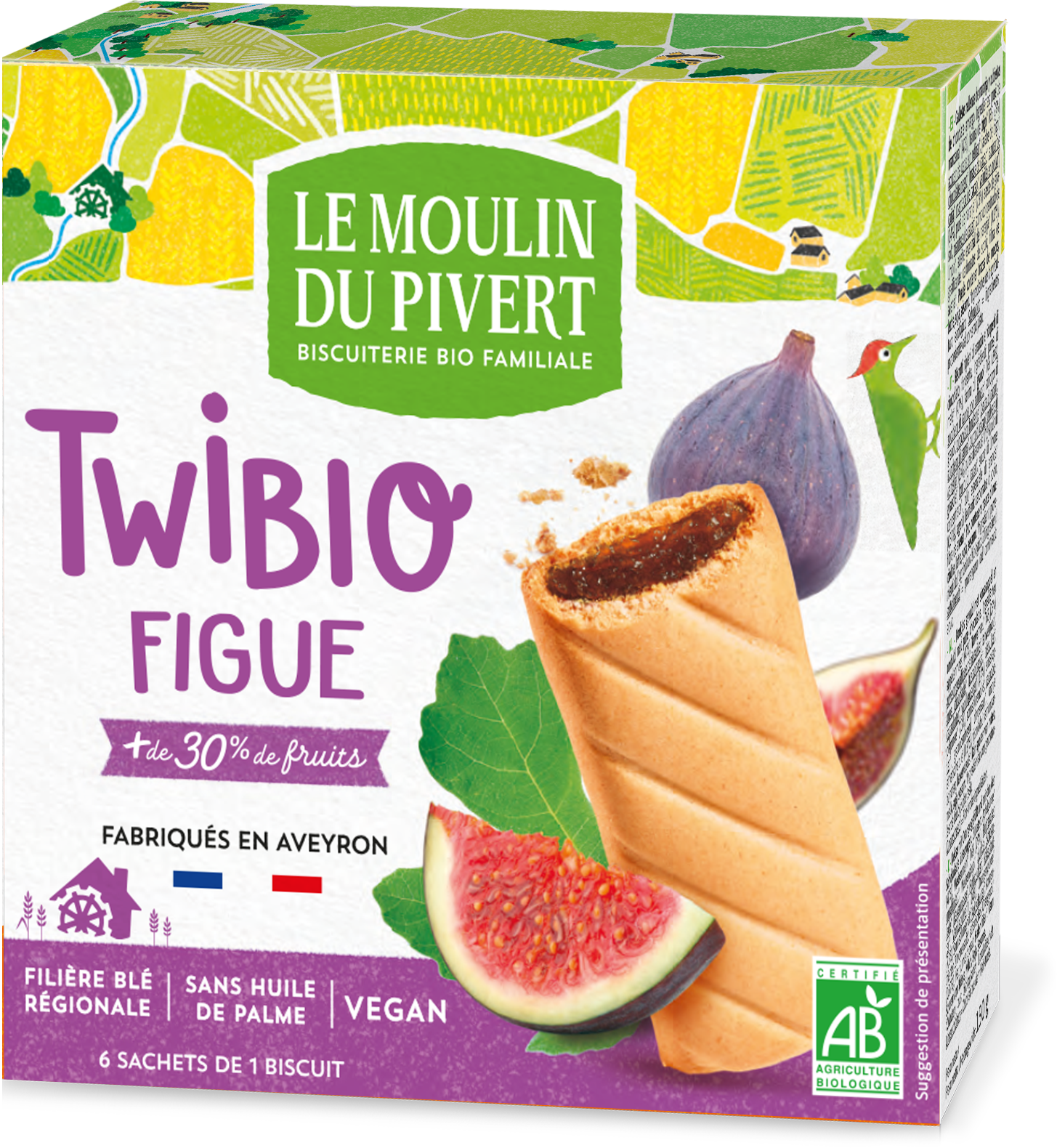 Twibio fourrés figue bio