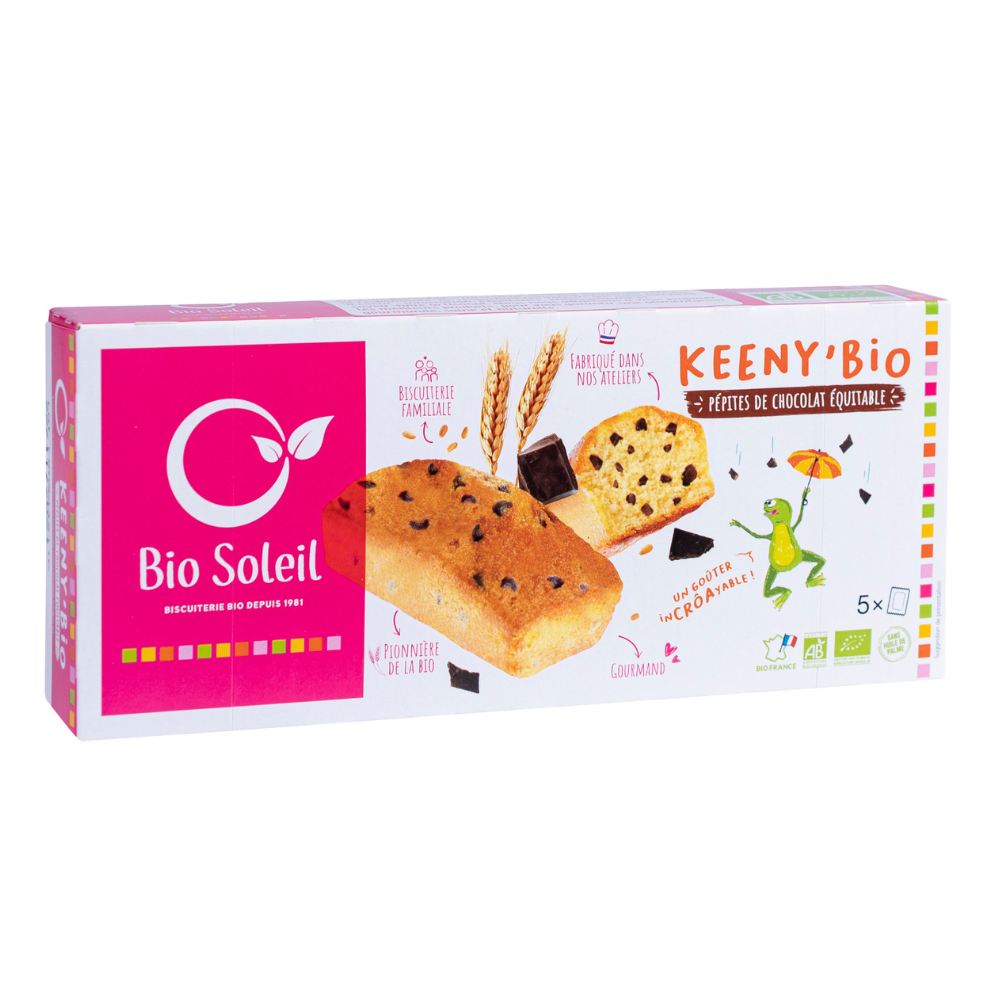 Keeny'bio aux pépites de chocolat - 5x30g