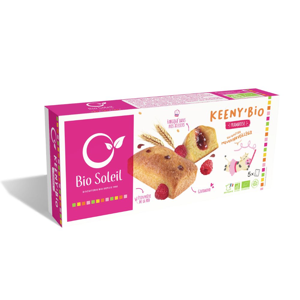 Keeny'bio framboise x5 bio