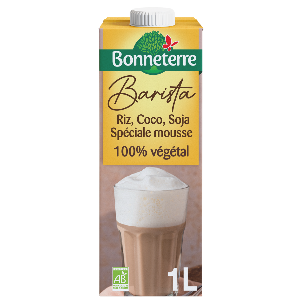 Boisson végétale spéciale barista bio