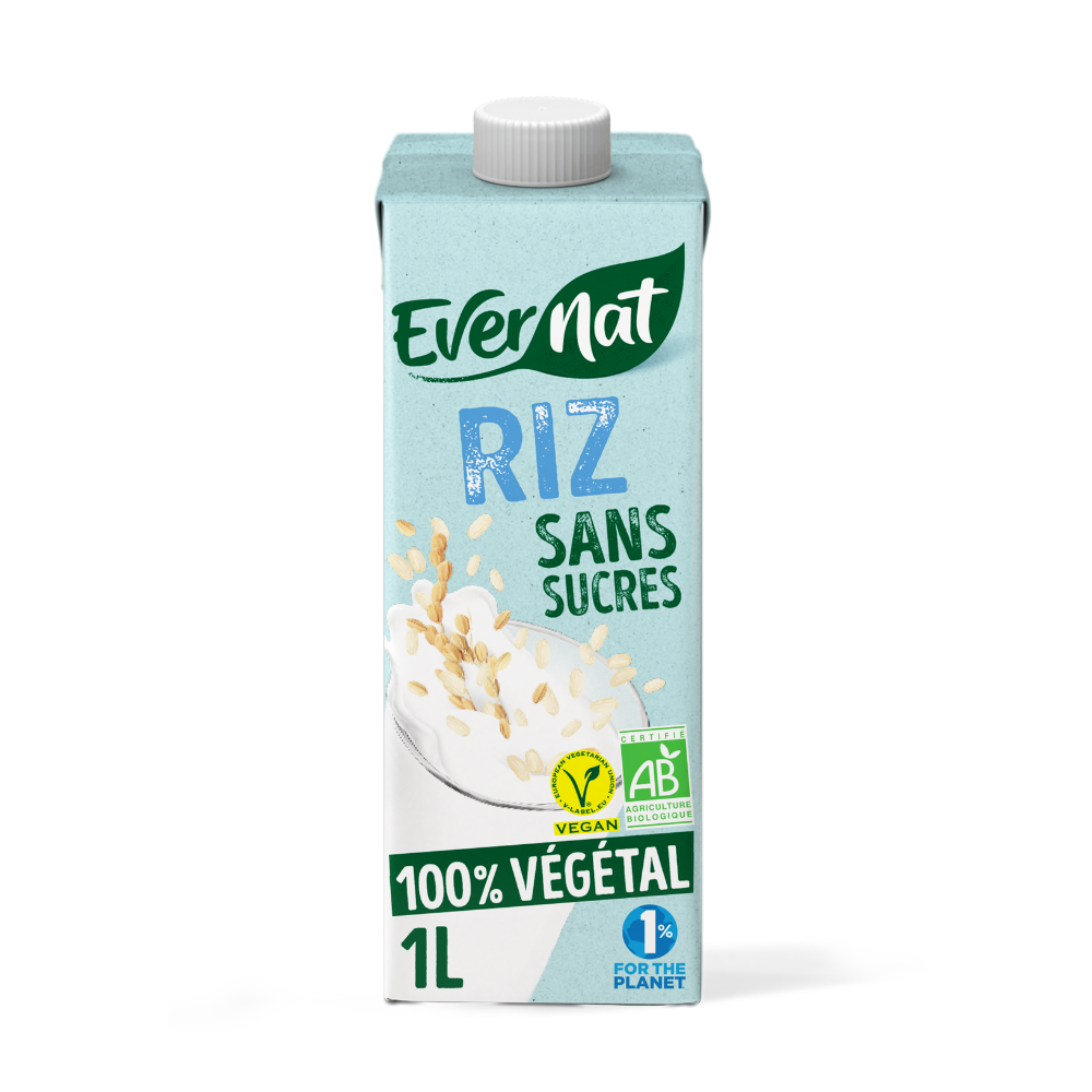 Boisson riz sans sucres bio