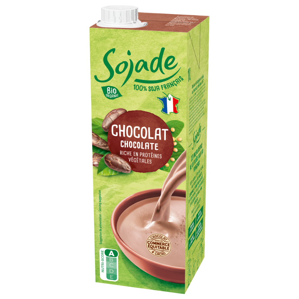 Boisson soja au chocolat bio