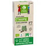 Café capsules OK Home compost intense arabica Ethiopie bio équitable x 10