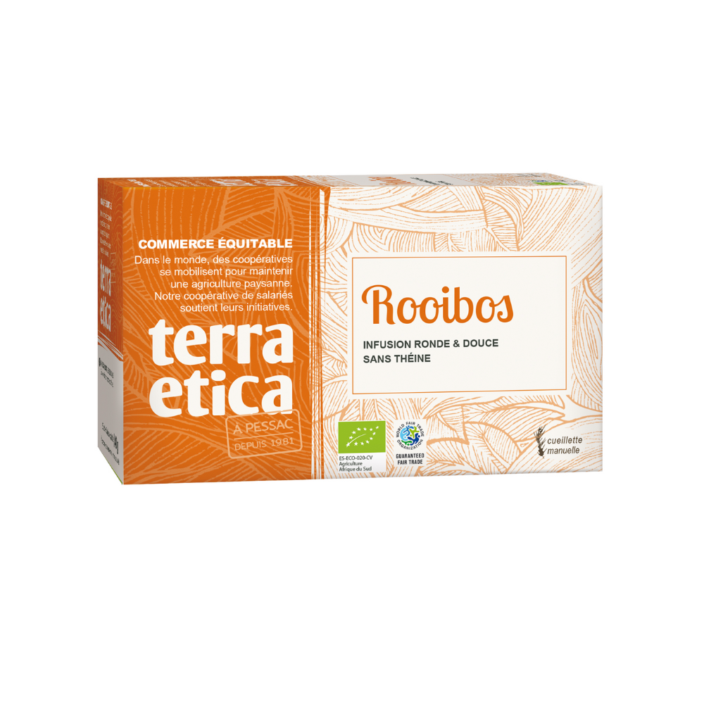 Infusion rooibos équitable et bio x 20