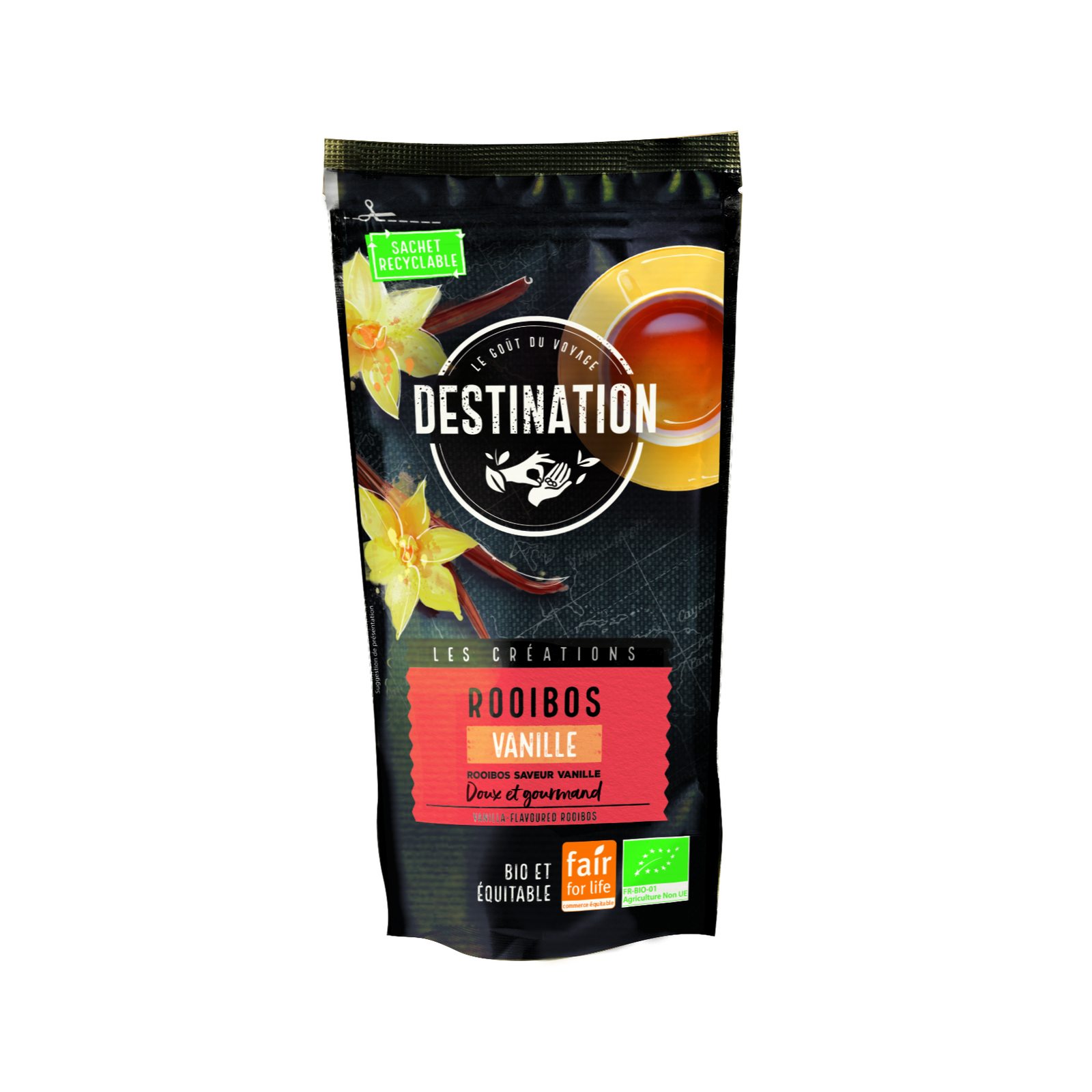 Rooibos vanille bio et équitable