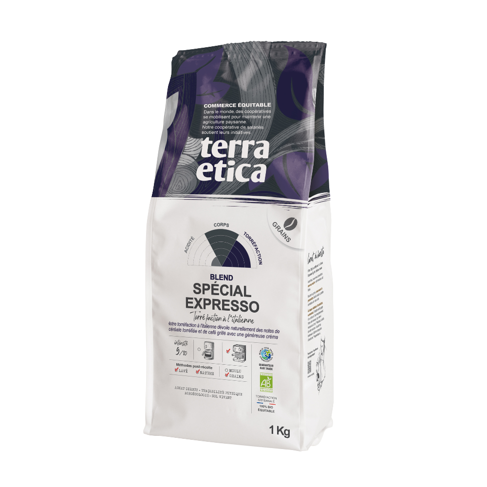 Café grains spécial Expresso bio équitable
