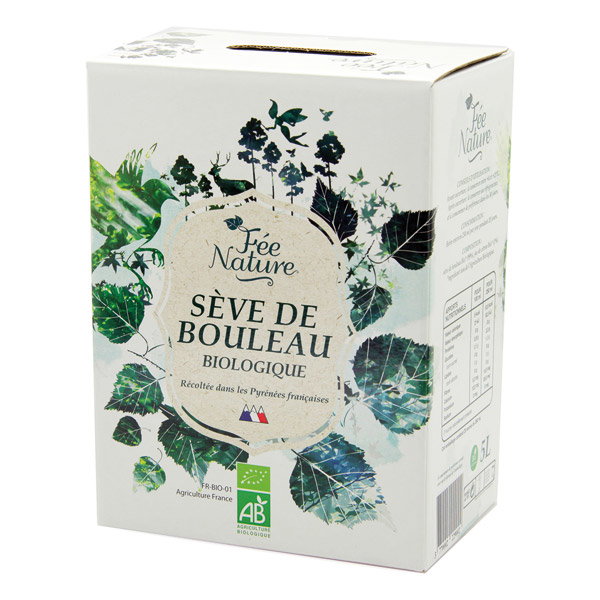 Sève de bouleau des Pyrénées bio