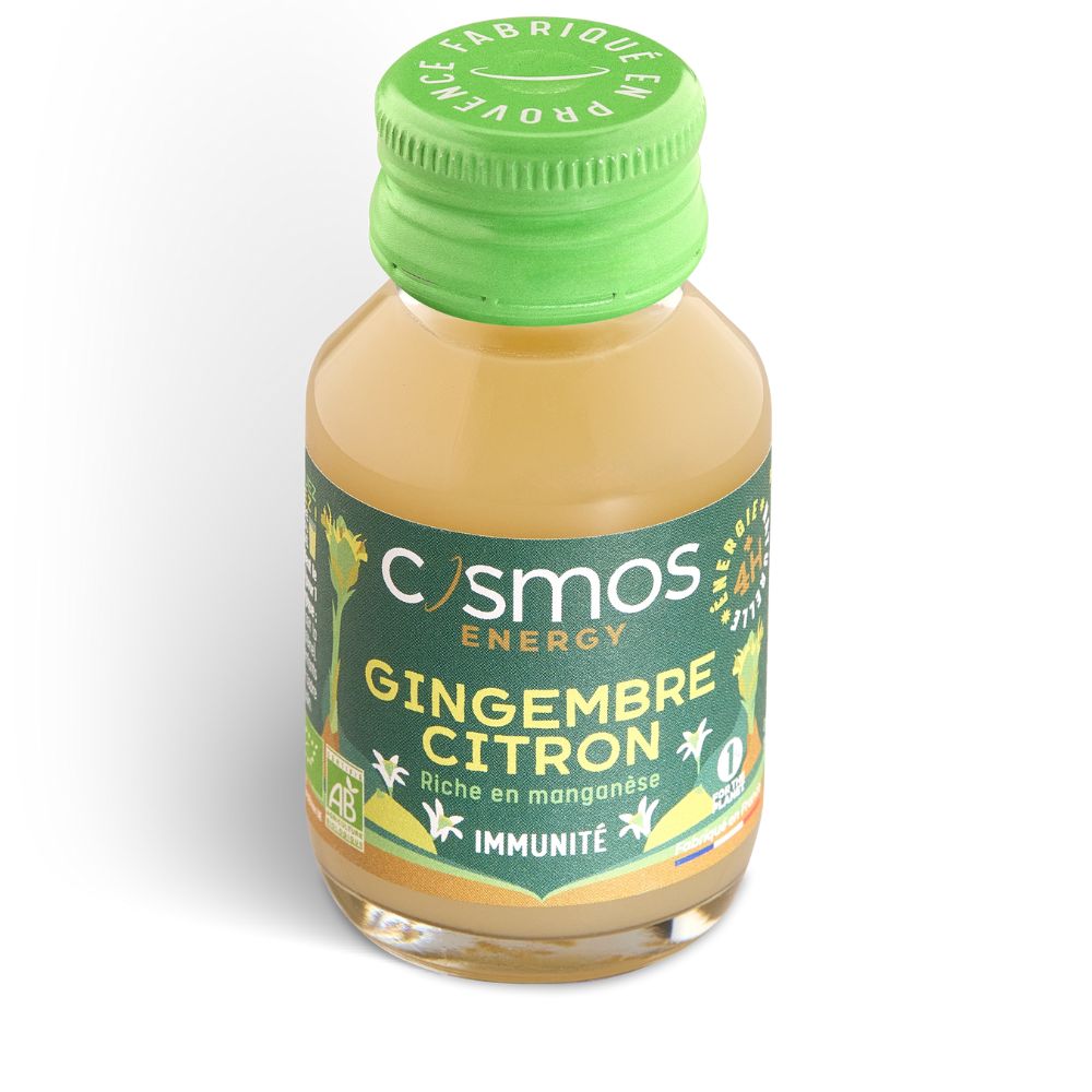 Shot gingembre citron Energie bio
