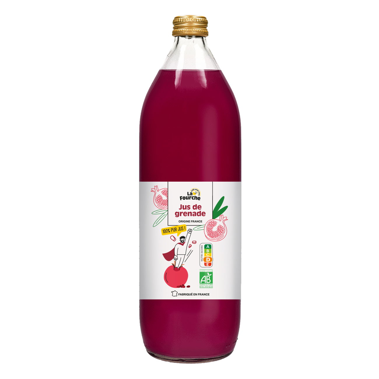Jus de grenade origine France bio