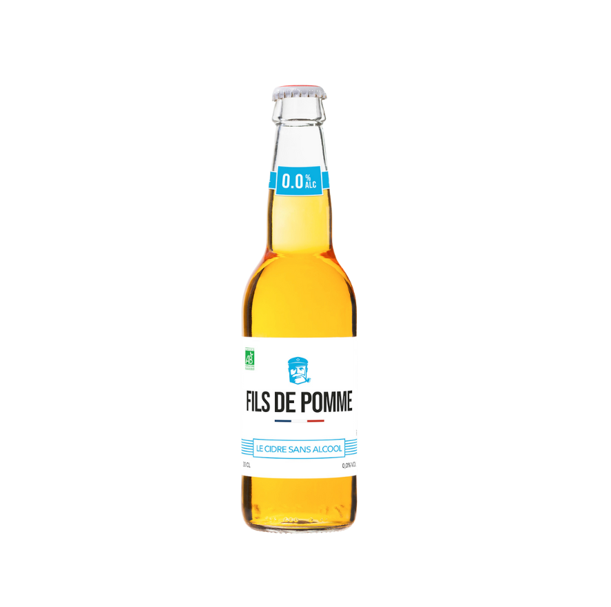 Cidre sans alcool bio