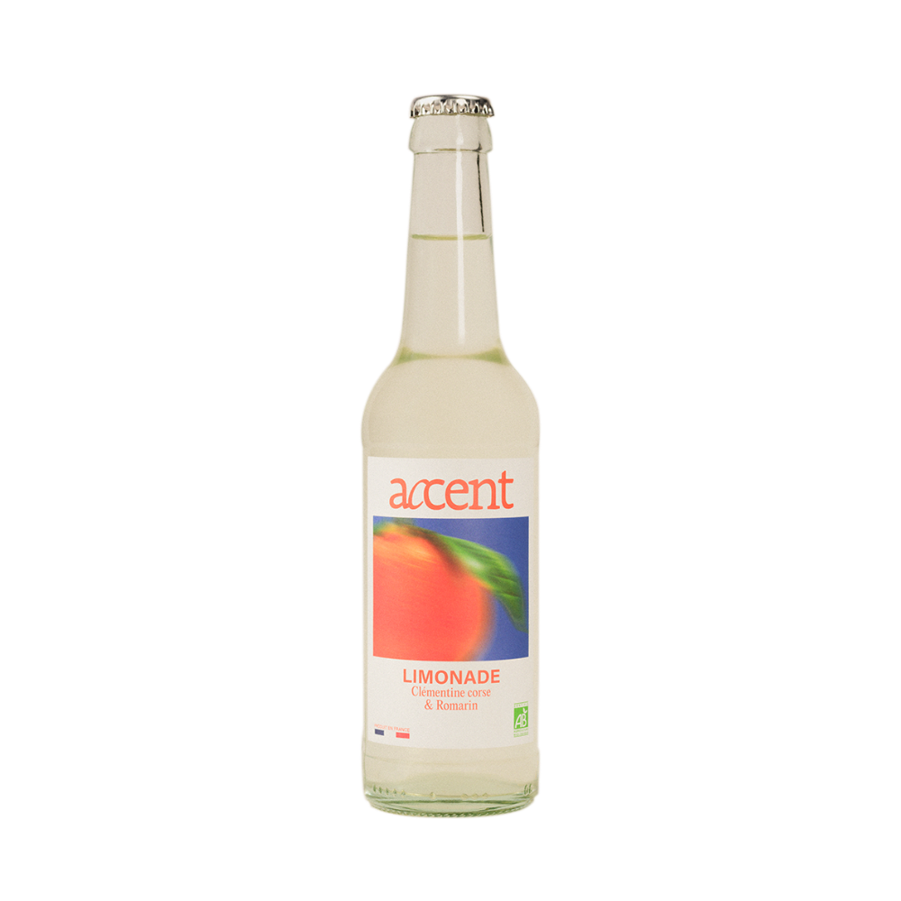 Limonade clémentine corse et romarin bio