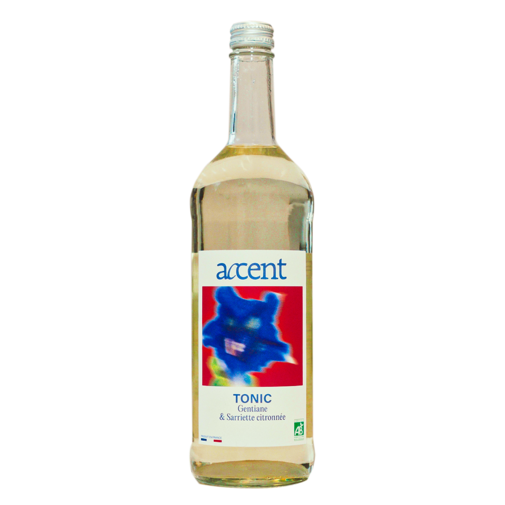 Boisson pétillante tonic gentiane sarriette citronnée bio