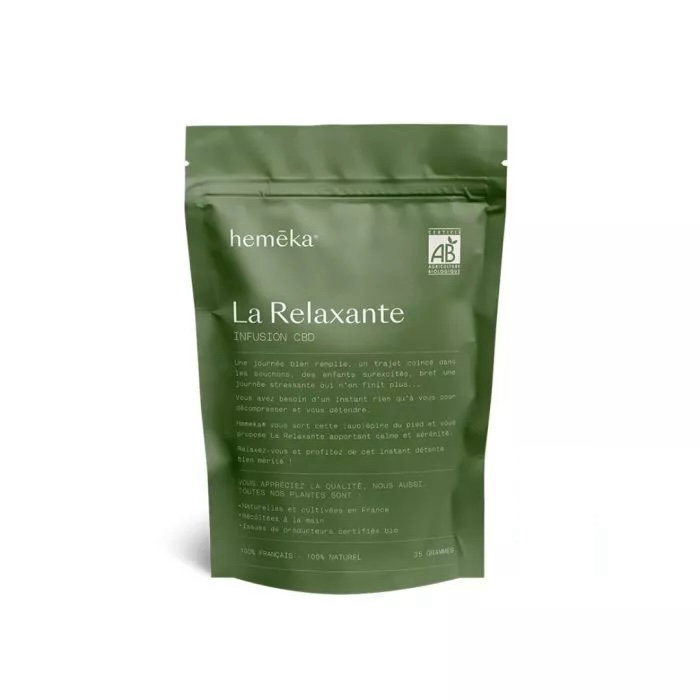 Tisane La Relaxante au chanvre bio