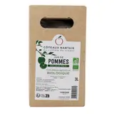 Jus de pomme en bib bio