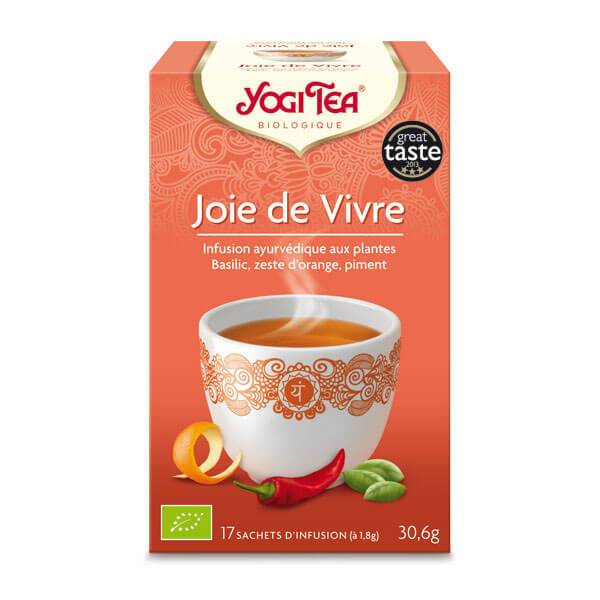 Infusion Joie de Vivre - basilic, orange, piment bio x 17