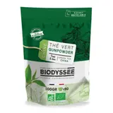 Thé vert gunpowder de Chine bio