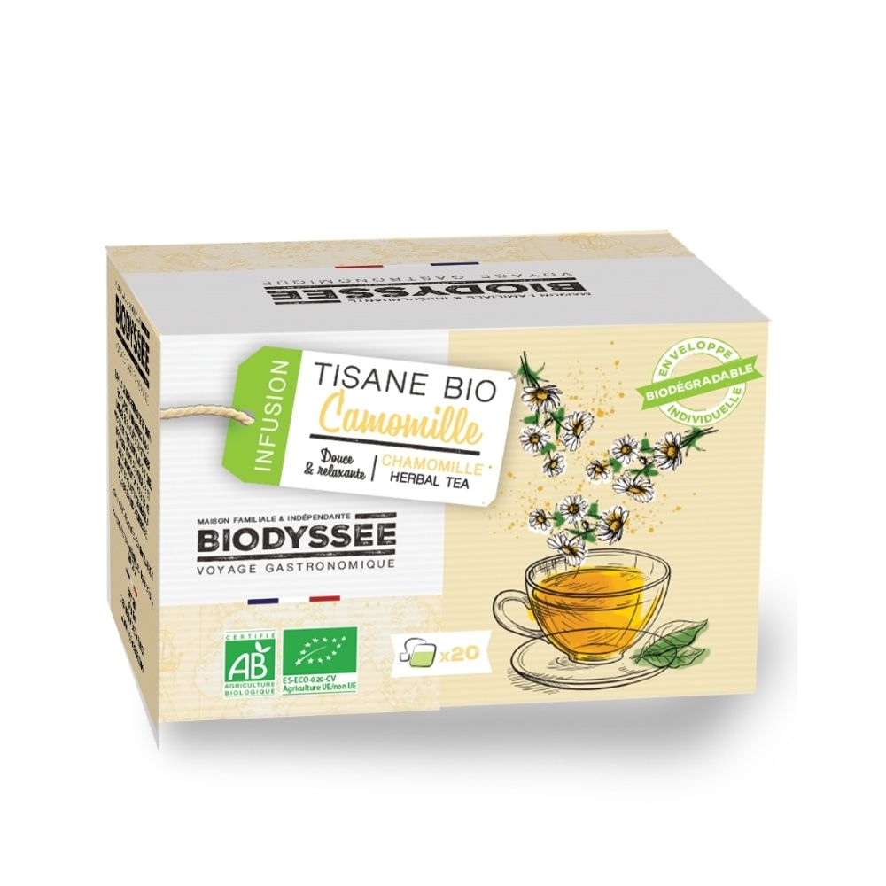 Tisane camomille bio x 20