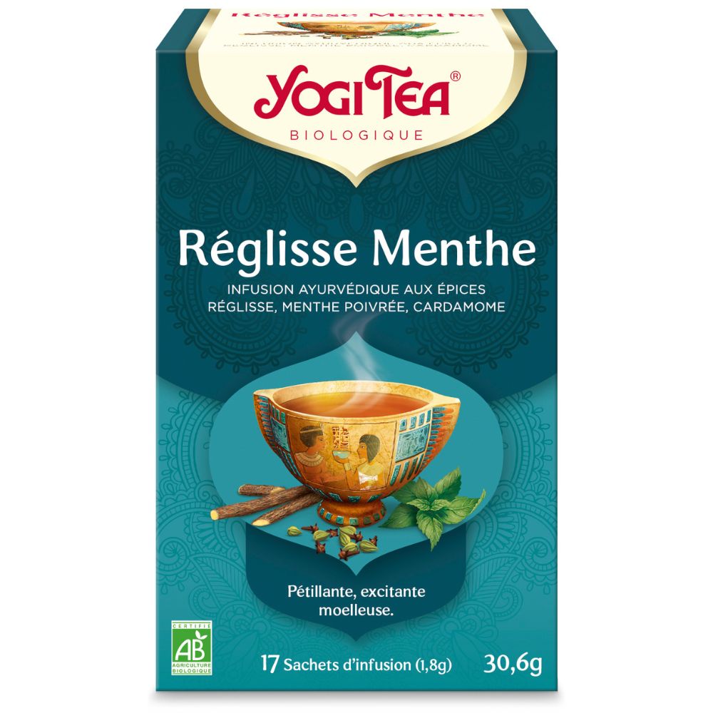 Infusion Réglisse Menthe cardamome bio x 17