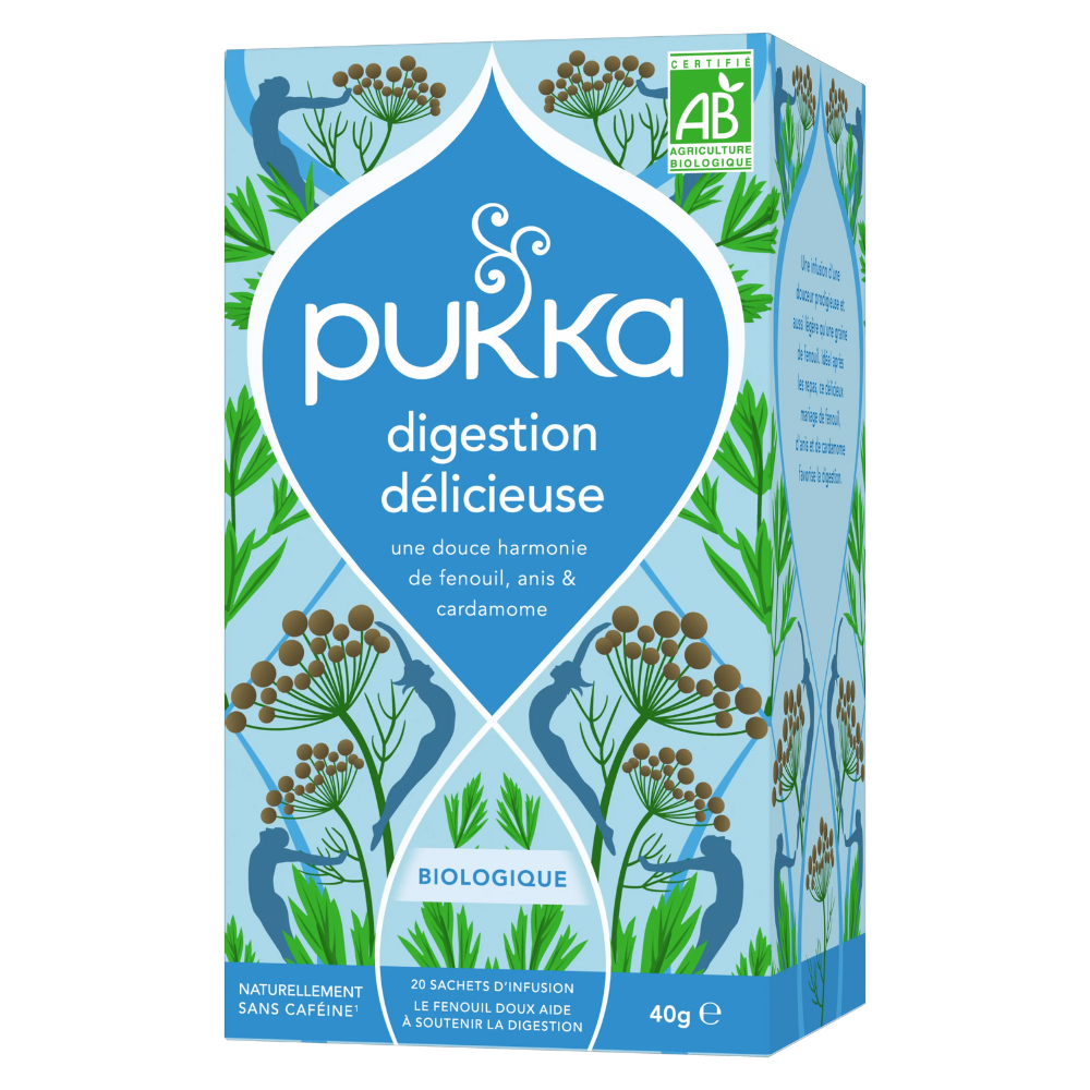 Infusion digestion délicieuse fenouil anis et cardamome bio x 20