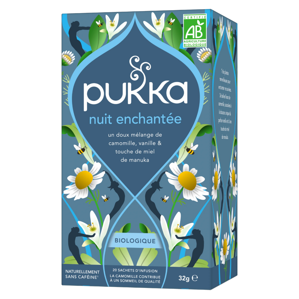 Infusion nuit enchantée camomille et vanille bio x 20