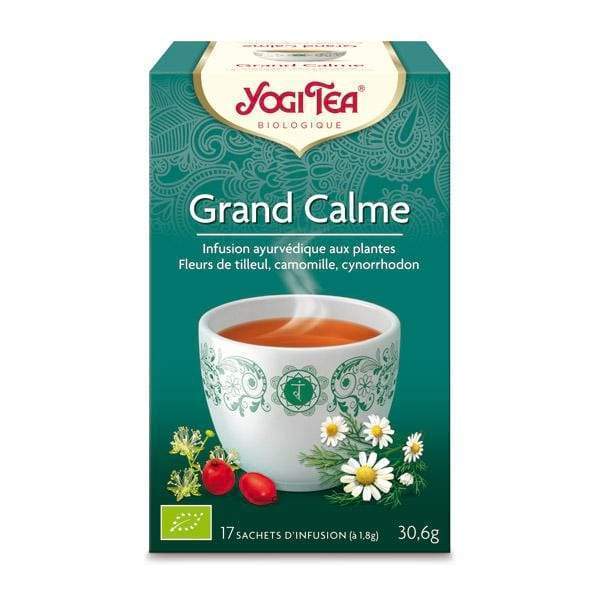 Infusion Grand Calme - tilleul, camomille, cynorrhodon bio x 17