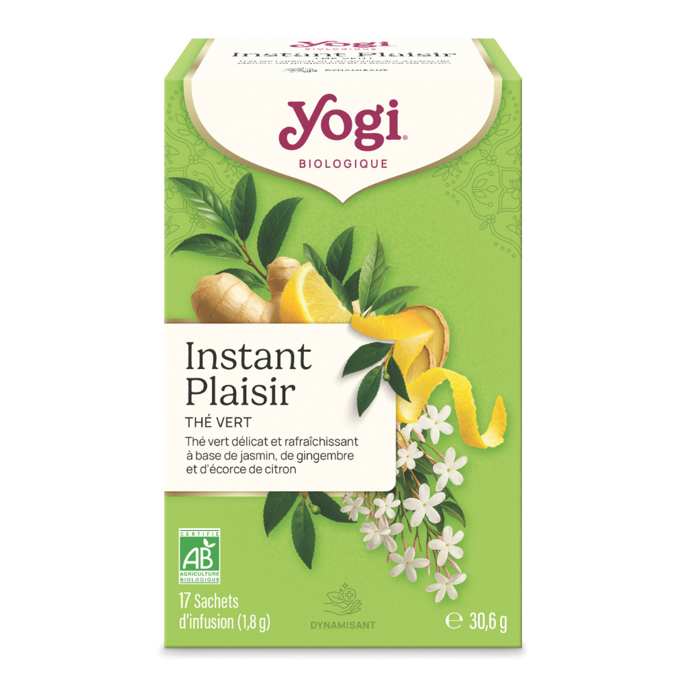 Infusion Thé vert Jasmin - gingembre, citron bio x 17