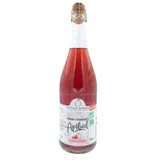 Jus de pomme pétillant Apibul framboises Demeter bio