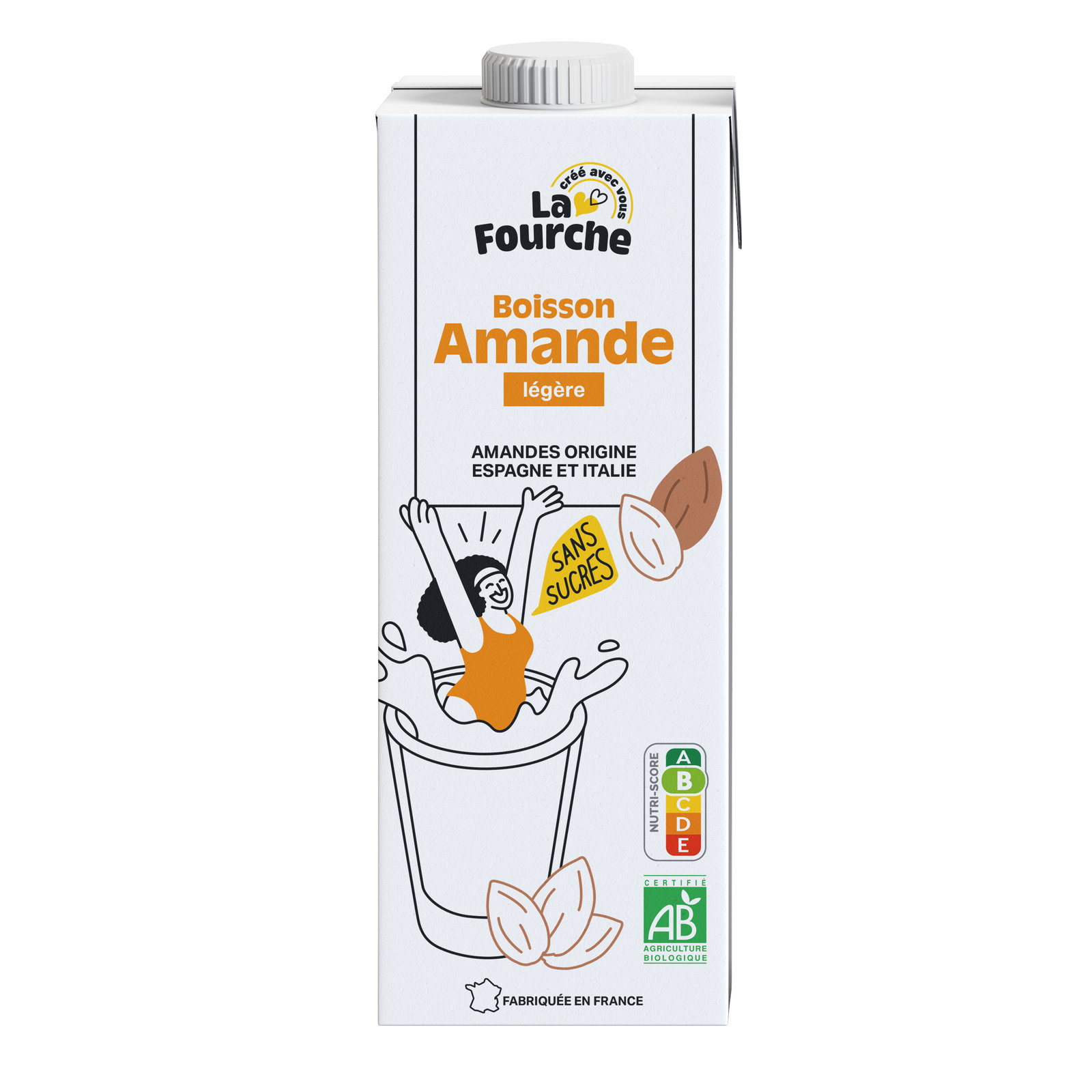 Boisson amande légère bio