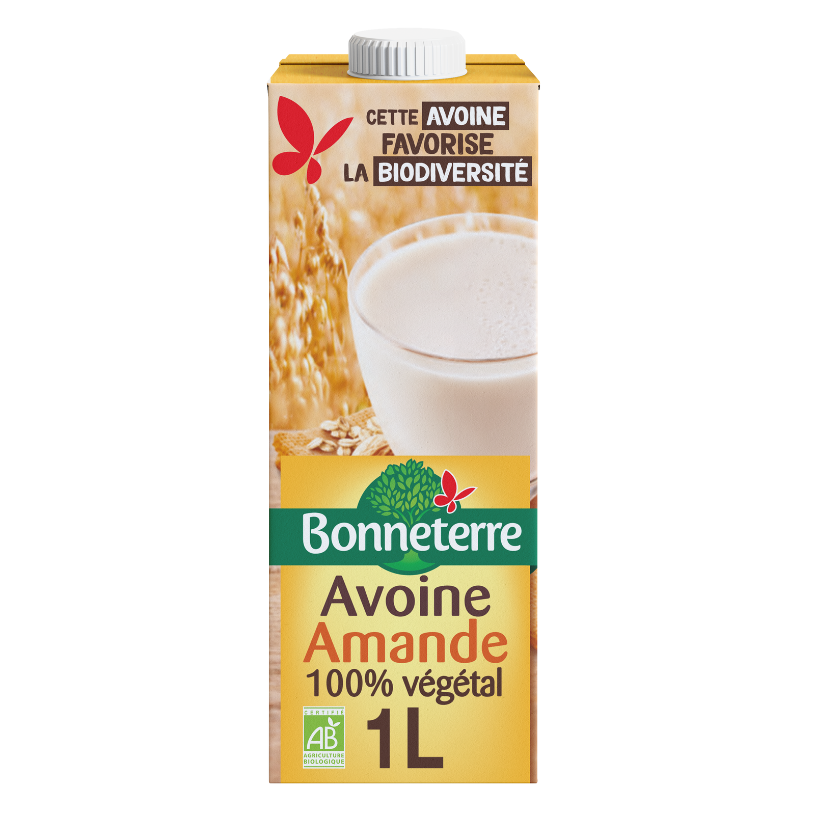 Boisson avoine amande bio