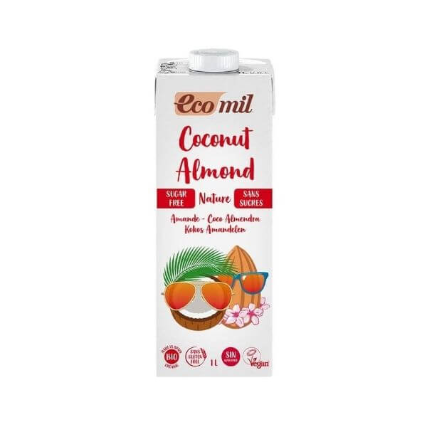 Boisson coco amande sans sucres bio