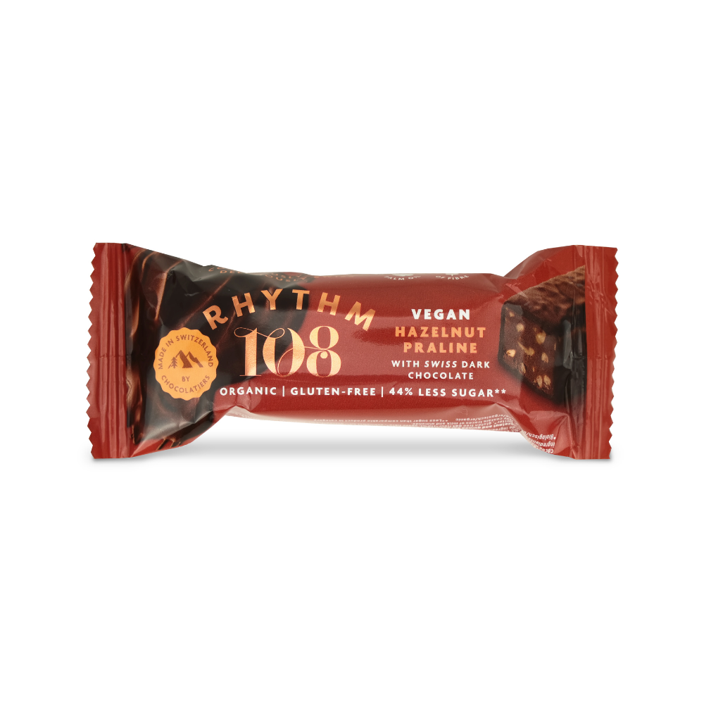 Barre chocolat praliné noisette bio