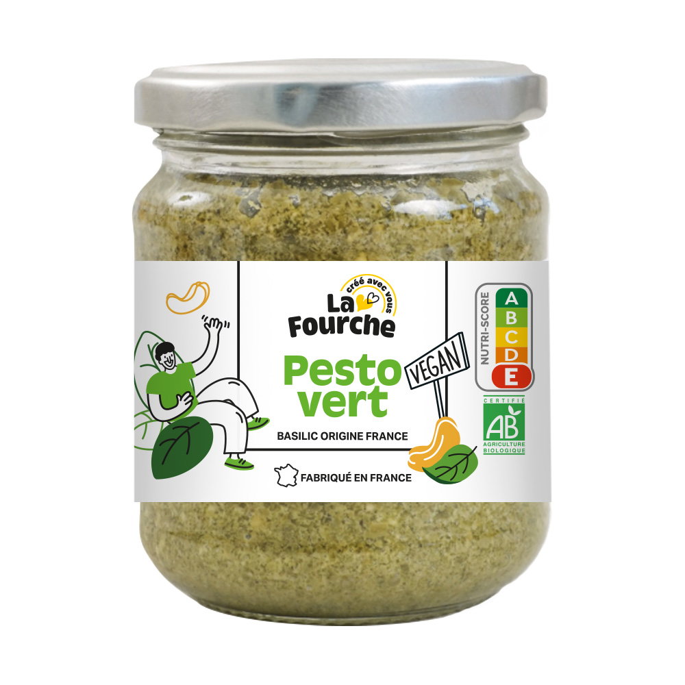 Pesto vert vegan bio