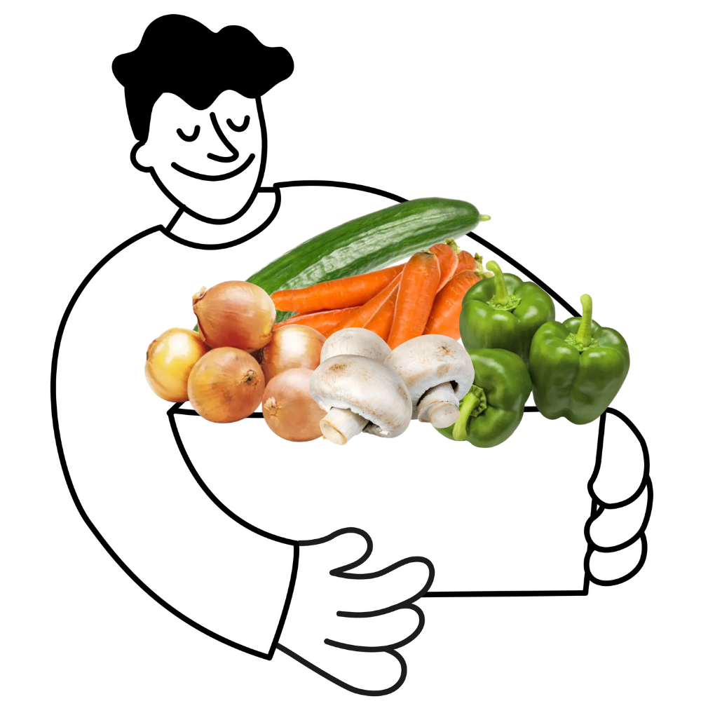 Petit panier de légumes bio - 2 à 3 personnes