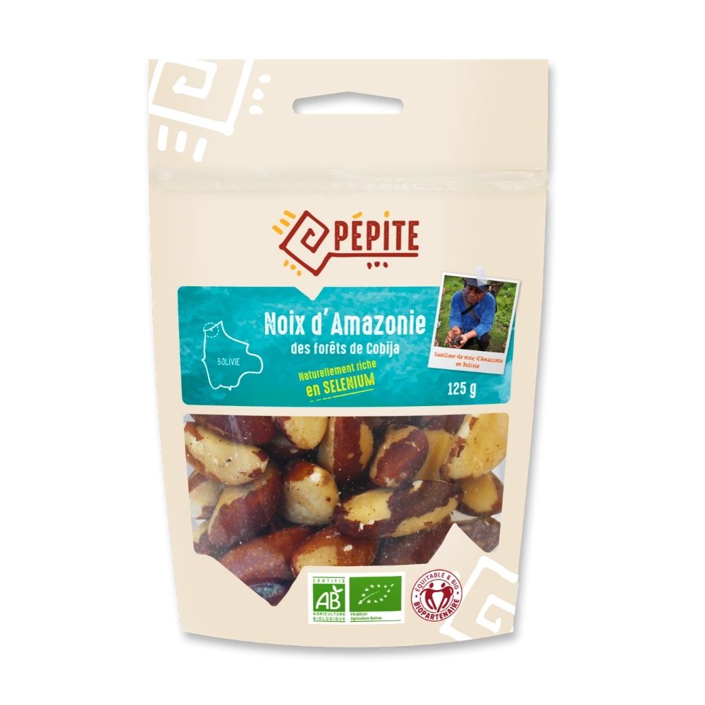 Noix d'Amazonie bio et équitables