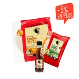 Panier rouleaux de printemps bio