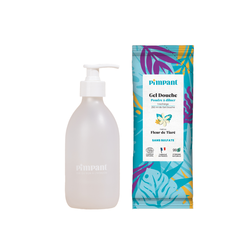 Panier découverte gel douche tiaré