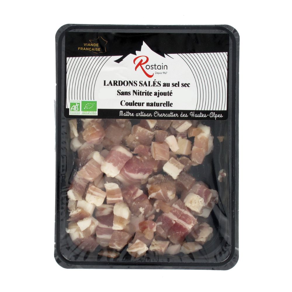 Lardons sans nitrites bio