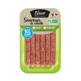 Saucisses de volaille bio