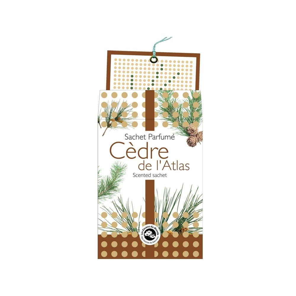 Sachet senteur cèdre l'atlas ( VENDU A L'UNITE )