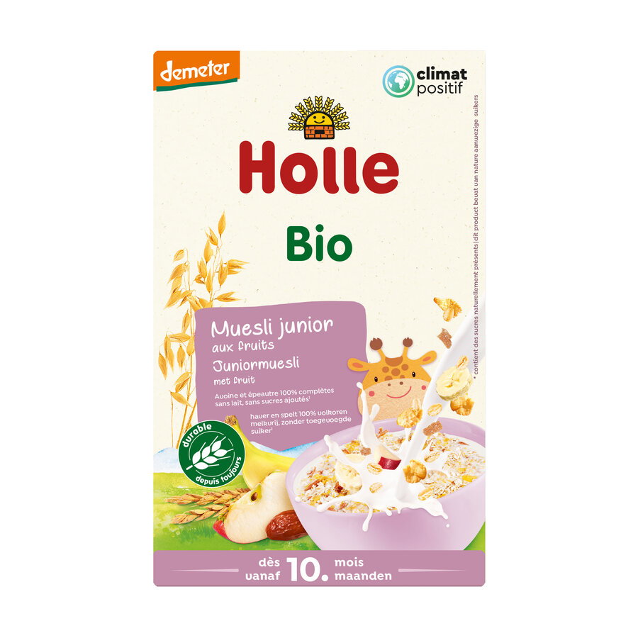 Muesli junior fruits Demeter bio - dès 10 mois