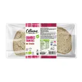 Pain grandes tranches au levain sans gluten bio